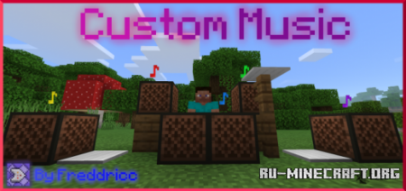 Скачать Custom Music для Minecraft PE 1.9