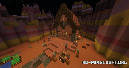  Mesa Village  Minecraft