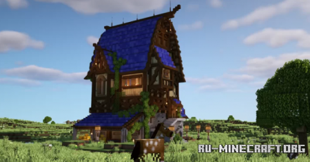  Medieval Mansion In The Plains  Minecraft