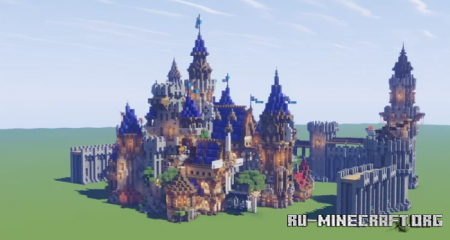  Medieval Fantasy Castle Concept Build  Minecraft