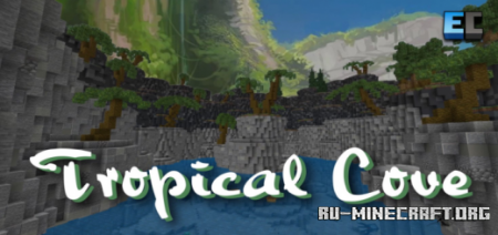  Tropical Cove (Custom Terrain)  Minecraft PE
