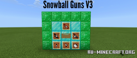  Snowball Guns  Minecraft PE 1.16