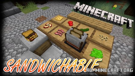 Скачать Sandwichable для Minecraft 1.16