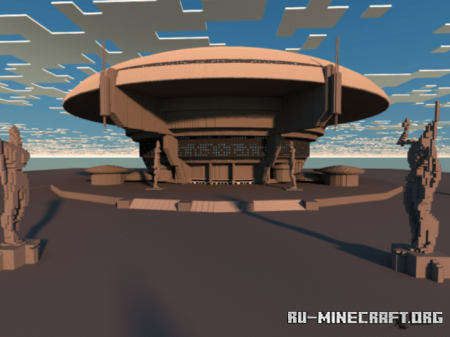  Star Wars: The Senate Building (Creation)  Minecraft PE