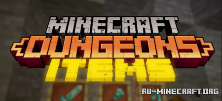  Minecraft Dungeons Items  Minecraft 1.15