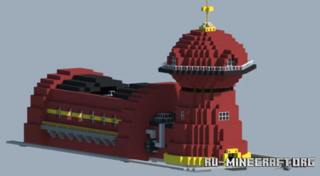  Futurama Planet Express Building  Minecraft