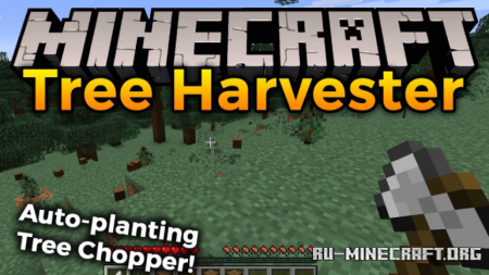  Tree Harvester  Minecraft 1.15.2