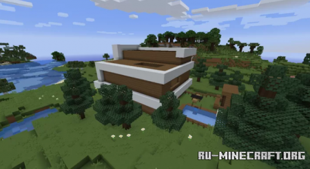  Modern Home by AthonC327  Minecraft