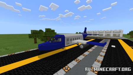  Commercial Airliner  Minecraft PE 1.16