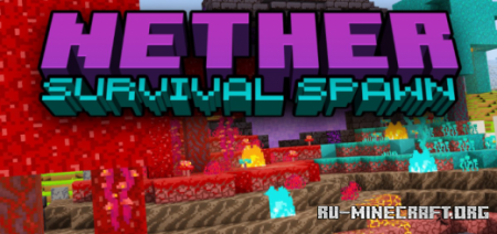 Nether Survival Spawn  Minecraft PE 1.16
