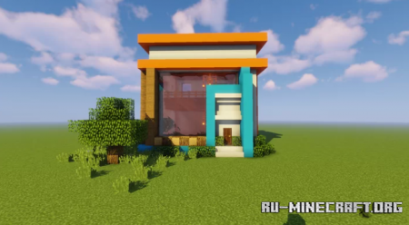  Cube House Modern Design  Minecraft