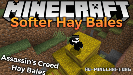  Softer Hay Bales  Minecraft 1.16.1