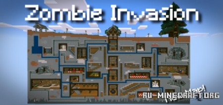  Zombie Invasion  Minecraft PE