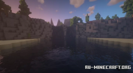  Waterfall Island by Ineylan  Minecraft