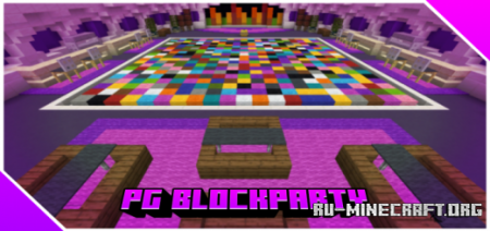  PG BlockParty  Minecraft PE