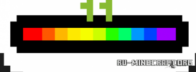  Rainbow XP Bar  Minecraft 1.16