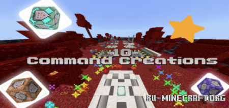  10 Command Creations  Minecraft PE