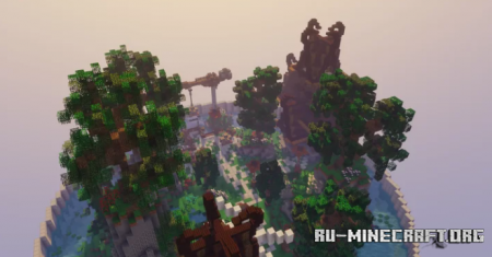  Lobby (Island) by zerbuilded  Minecraft