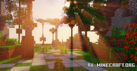  Lobby (Island) by zerbuilded  Minecraft