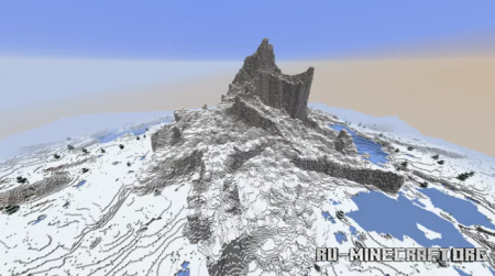  The Crowned Mountain by Enaross  Minecraft