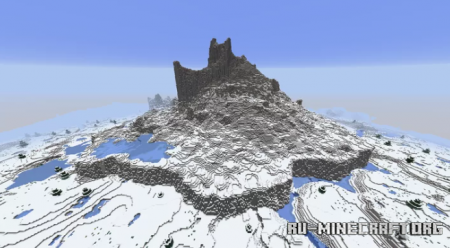  The Crowned Mountain by Enaross  Minecraft
