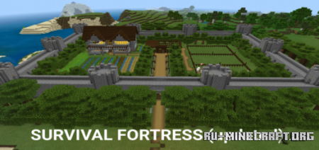 Скачать Survival Fortress by keithross39 для Minecraft PE