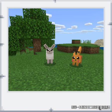  Pikachu and Eevee  Minecraft PE 1.16