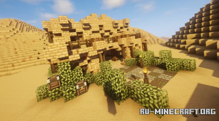  Medieval Desert House by TripleMotions  Minecraft