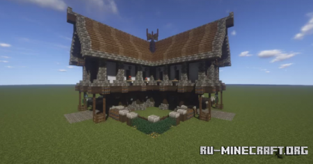  Medieval Enchantment House  Minecraft
