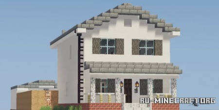  American Mid-West House  Minecraft