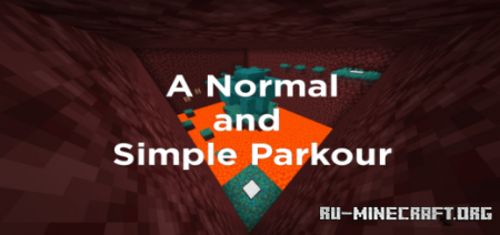  A Simple and Normal Parkour  Minecraft PE