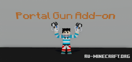 Скачать Portal Gun для Minecraft PE 1.16