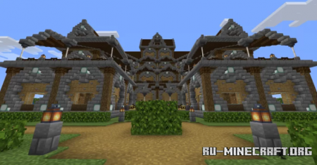  Big Wood Mansion by A0YT  Minecraft