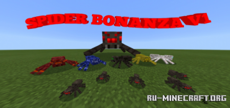  Spider Bonanza  Minecraft PE 1.16