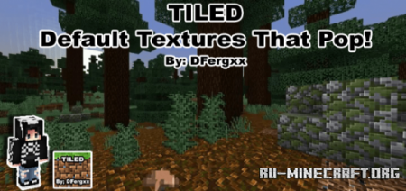  Tiled  Default Textures That Pop  Minecraft PE 1.16