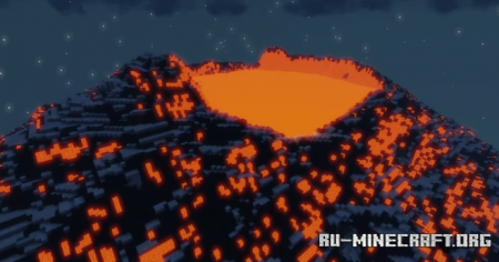  Tropical Volcano Island by panangel  Minecraft