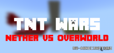  TNT Wars : Nether vs Overworld  Minecraft PE