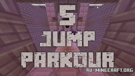 Скачать 5 Jumps Parkour by FrozenFireNinja для Minecraft