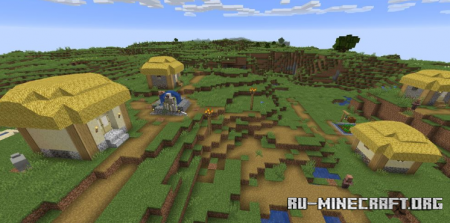 Thatched Village  Minecraft 1.15.2