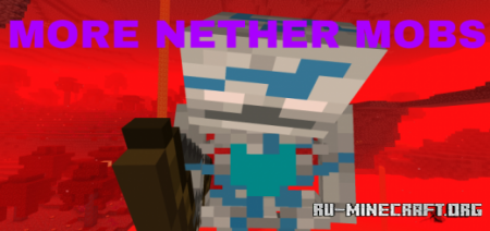  More Nether Mobs  Minecraft PE 1.16