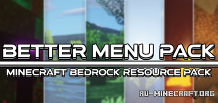  Better Menu Pack  [Season 2] v.3.0.0  Minecraft PE 1.16