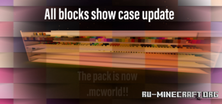  All Blocks Showcase  Minecraft PE