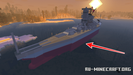  Battleship Yamato  Minecraft PE 1.16