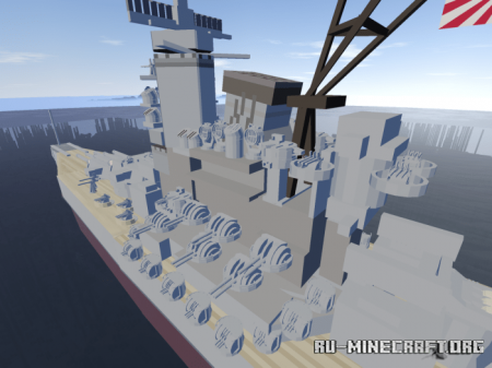  Battleship Yamato  Minecraft PE 1.16