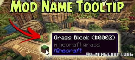 Скачать Mod Name Tooltip для Minecraft 1.16.2