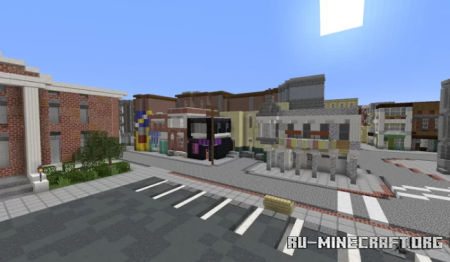  Back to the Future - Hill Valley 1985  Minecraft