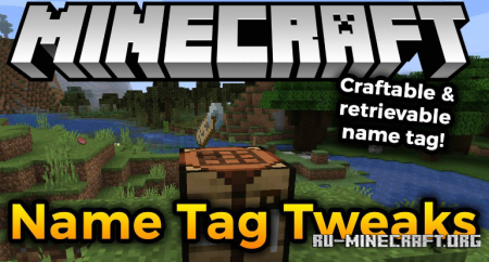 Скачать Name Tag Tweaks для Minecraft 1.16.2