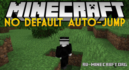  No Default Auto-Jump  Minecraft 1.16.3