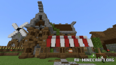  Medieval Village by TEAM CUBITOS MC  Minecraft PE