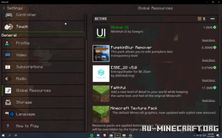  Minimal UI  Minecraft PE 1.16